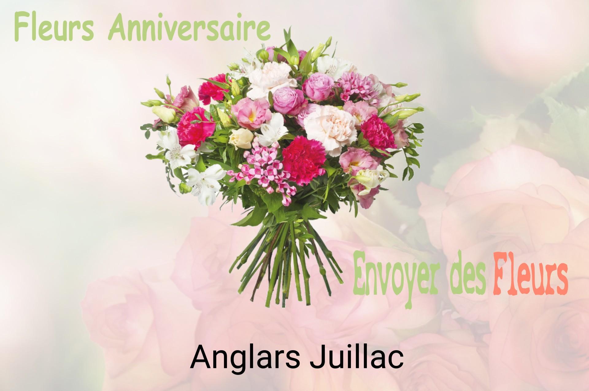 Bouquet de fleurs d’anniversaire livré à Anglars-Juillac